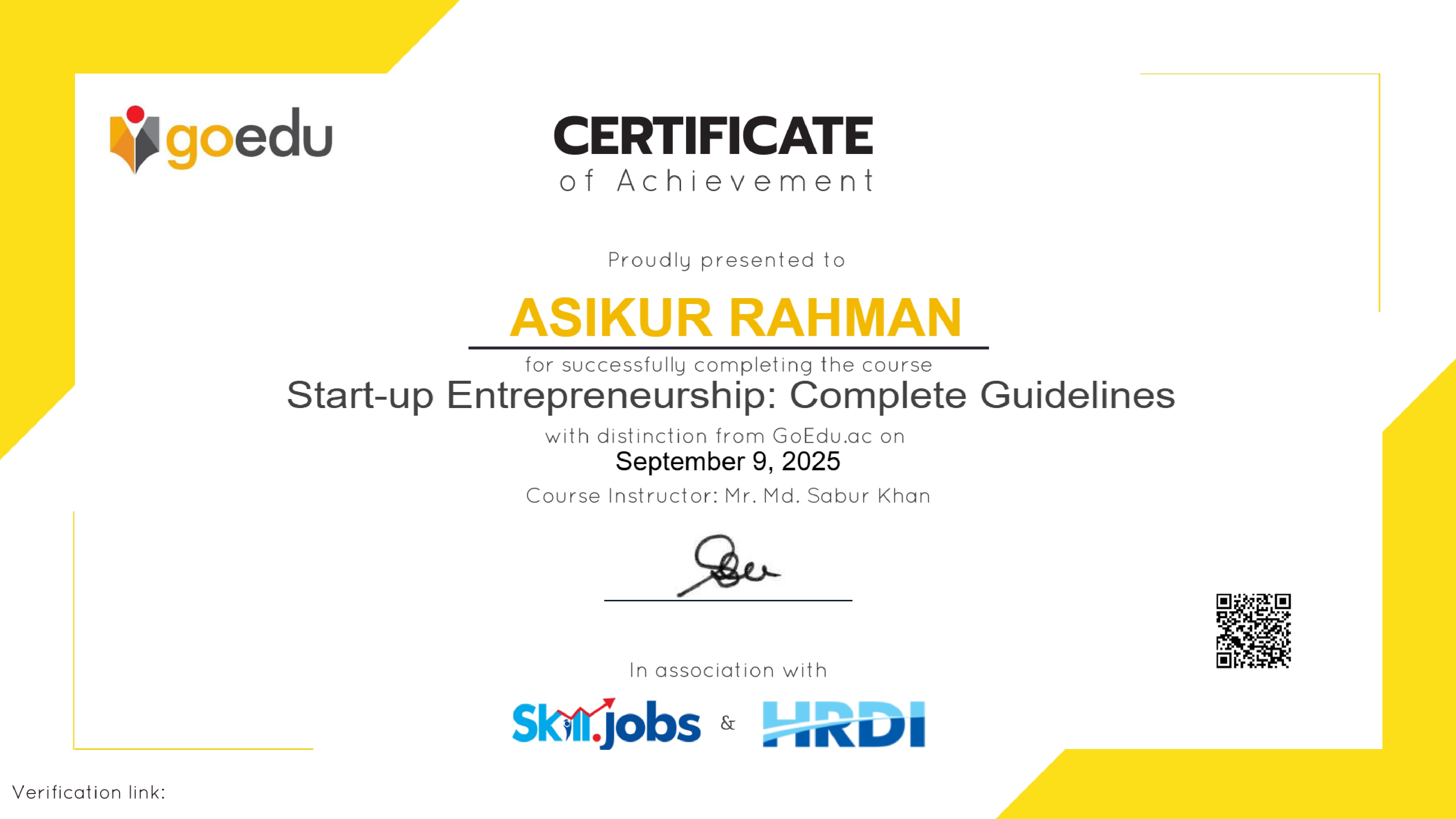 Start-up Entrepreneurship: Complete Guideline